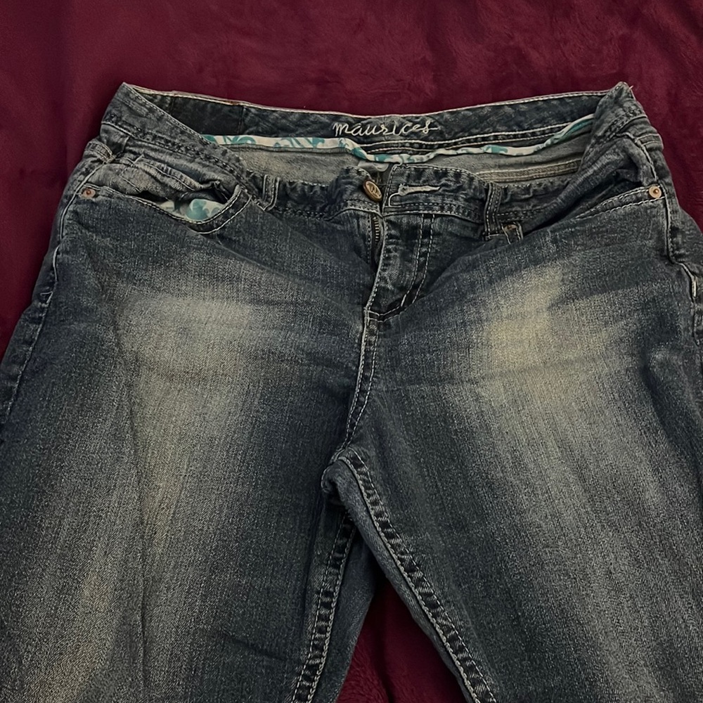 Boot cut jeans